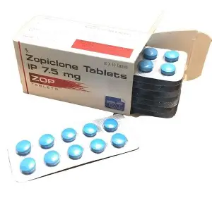 Zopiclone 7.5mg Tablets (blue)