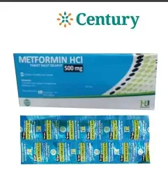 Metaformin 500mg(x20 per strip)